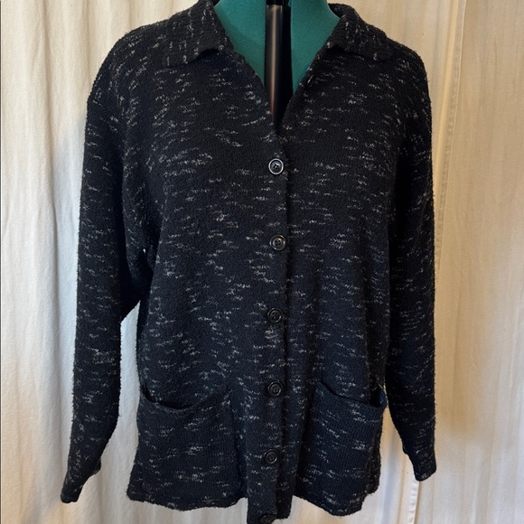 Liz Claiborne Sweaters - Vintage Elisabeth by Liz Claiborne Wool Blend Button Down Collared Cardigan 1X